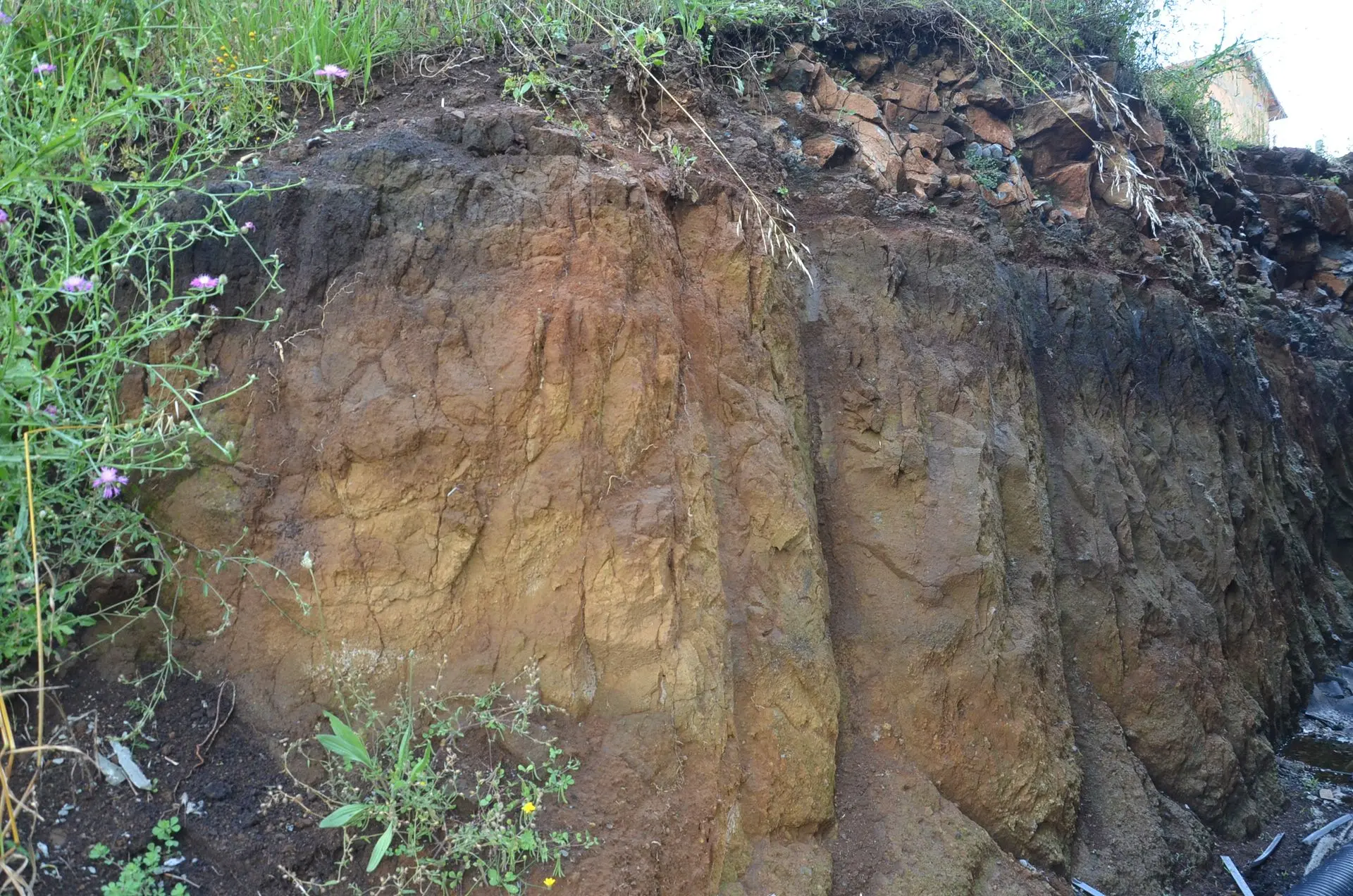 sous-sol volcanique