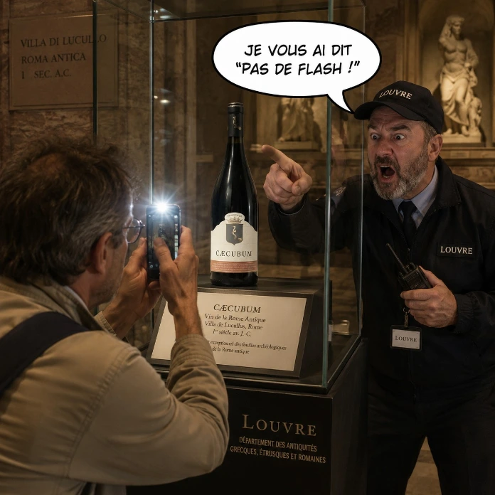 le caecubum au Louvre