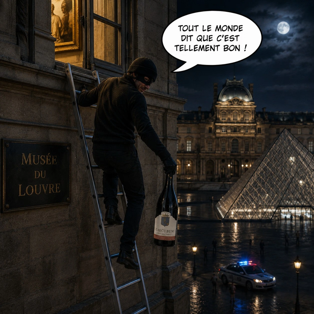 le casse du louvre